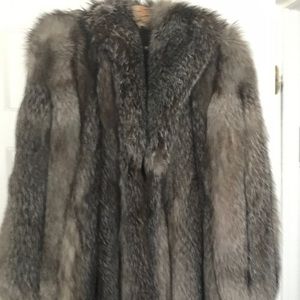 Jackets & Coats - Real silver fox fur new size 16-18 Jackets & Coats - Real silver fox fur new size 16-18